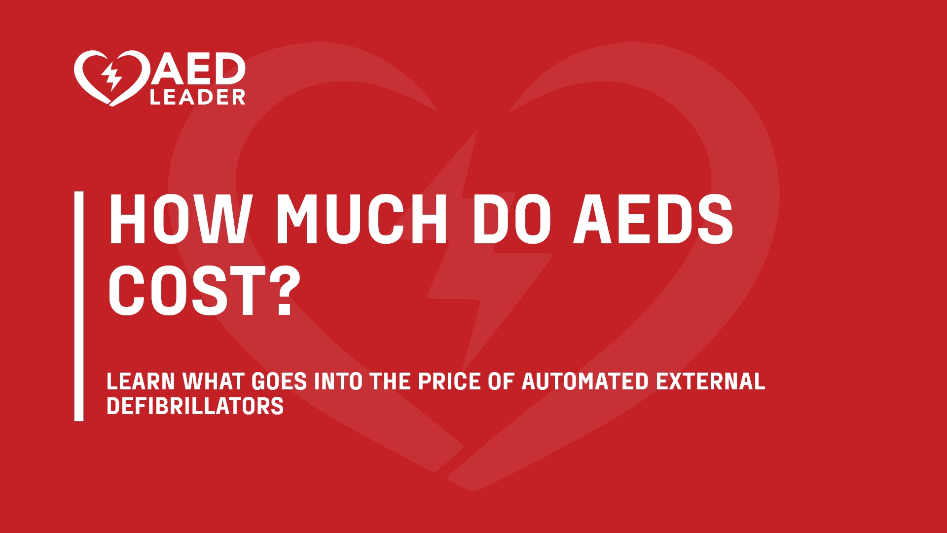 AED Cost