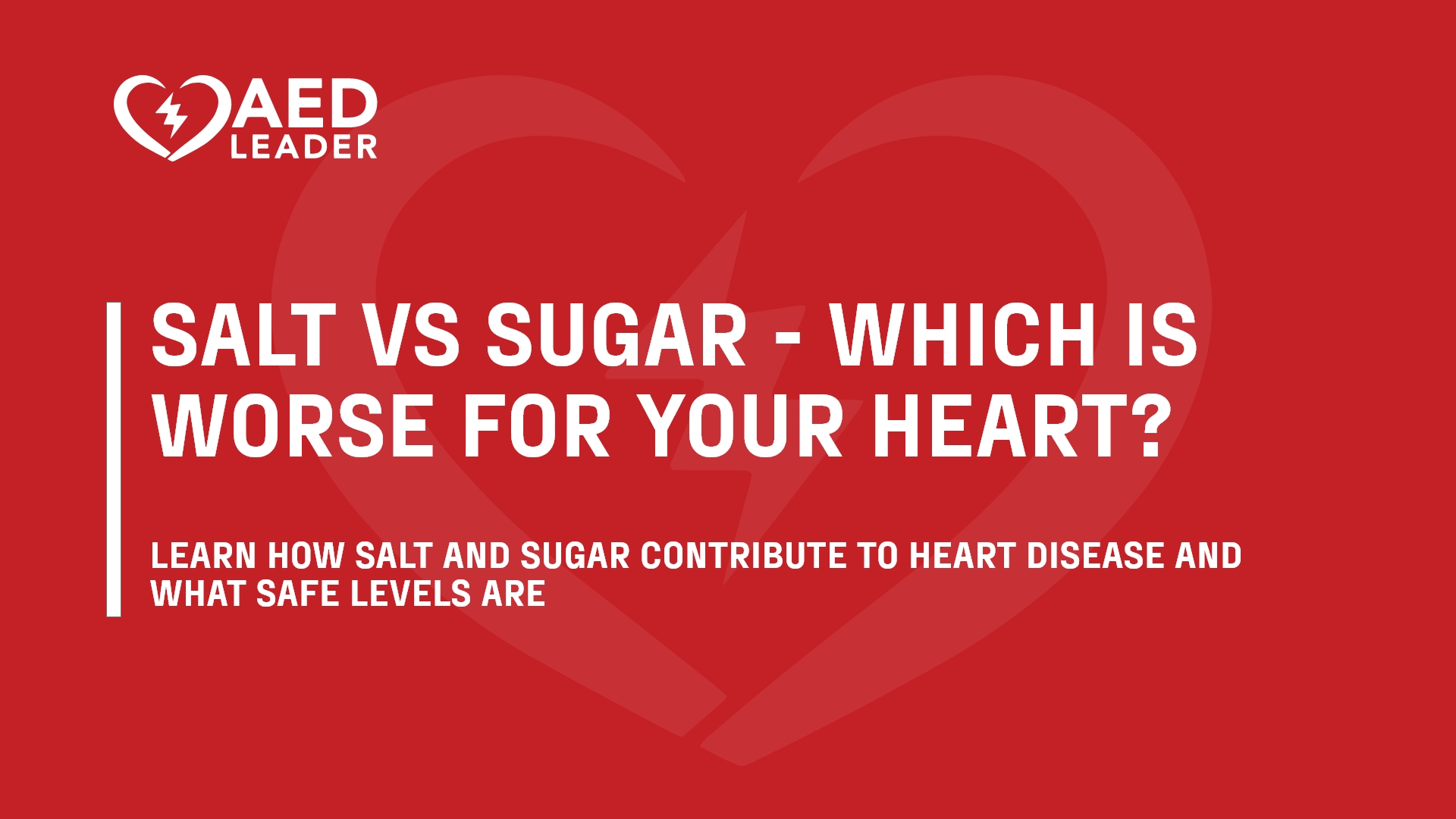 Salt vs Sugar