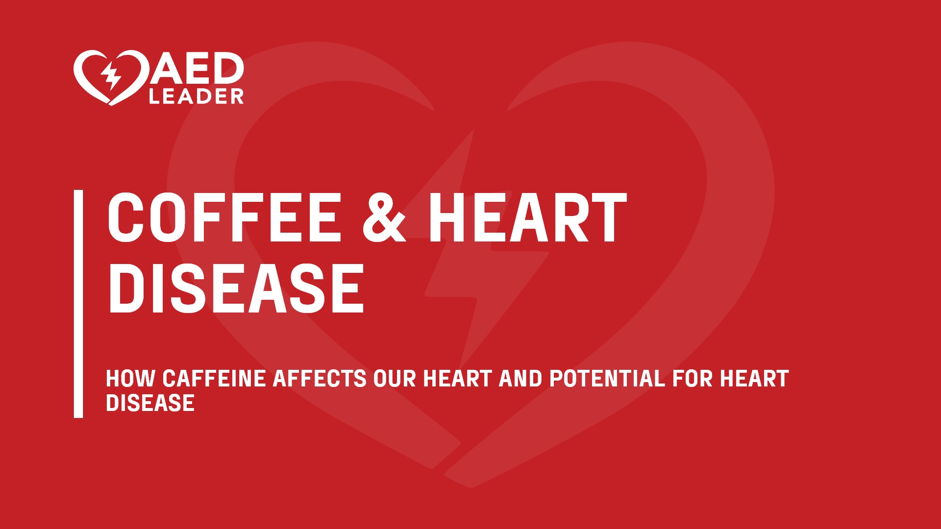 Coffee and Heart Disease