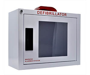 AED Cabinet with Strobe