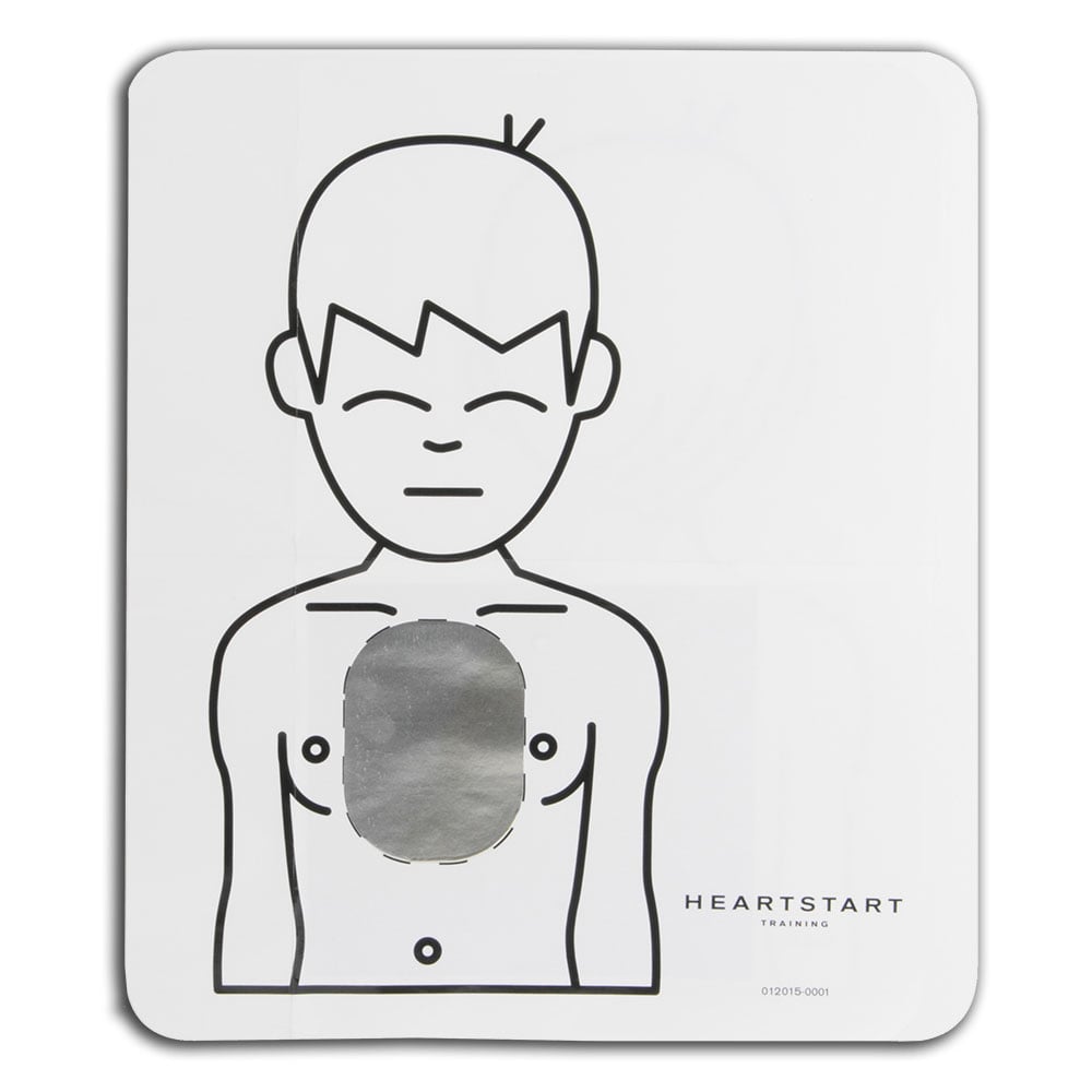 Infant/Child Pad Placement Guide