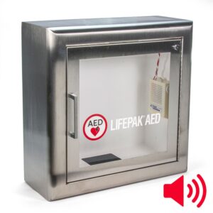 Physio-Control Cabinet with Alarm Strobe