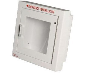 Semi-Recessed AED Cabinet