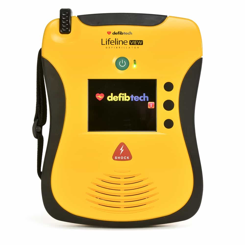 Defibtech Lifeline VIEW AED Package (Front View)