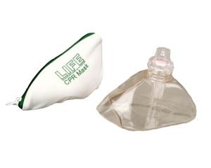 LIFE CPR Mask/Valve with Zipper Bag