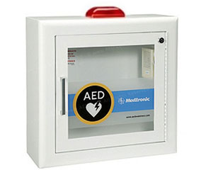 Physio-Control Surface Mount AED Cabinet